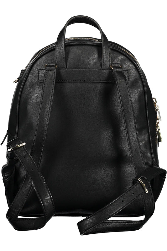 Guess Jeans Black Polyurethane Women Backpack