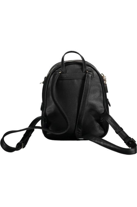 Guess Jeans Black Polyurethane Women Backpack