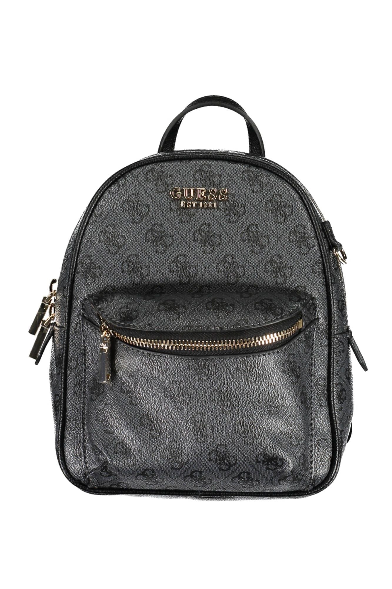 Guess Jeans Black Polyurethane Women Backpack