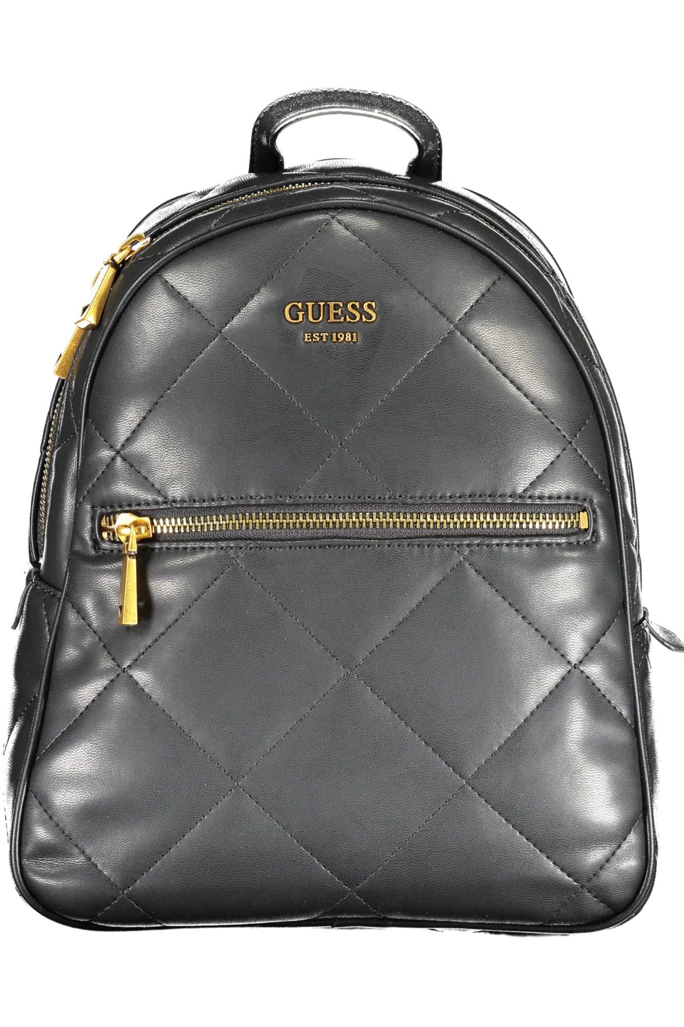 Guess Jeans Black Polyurethane Women Backpack