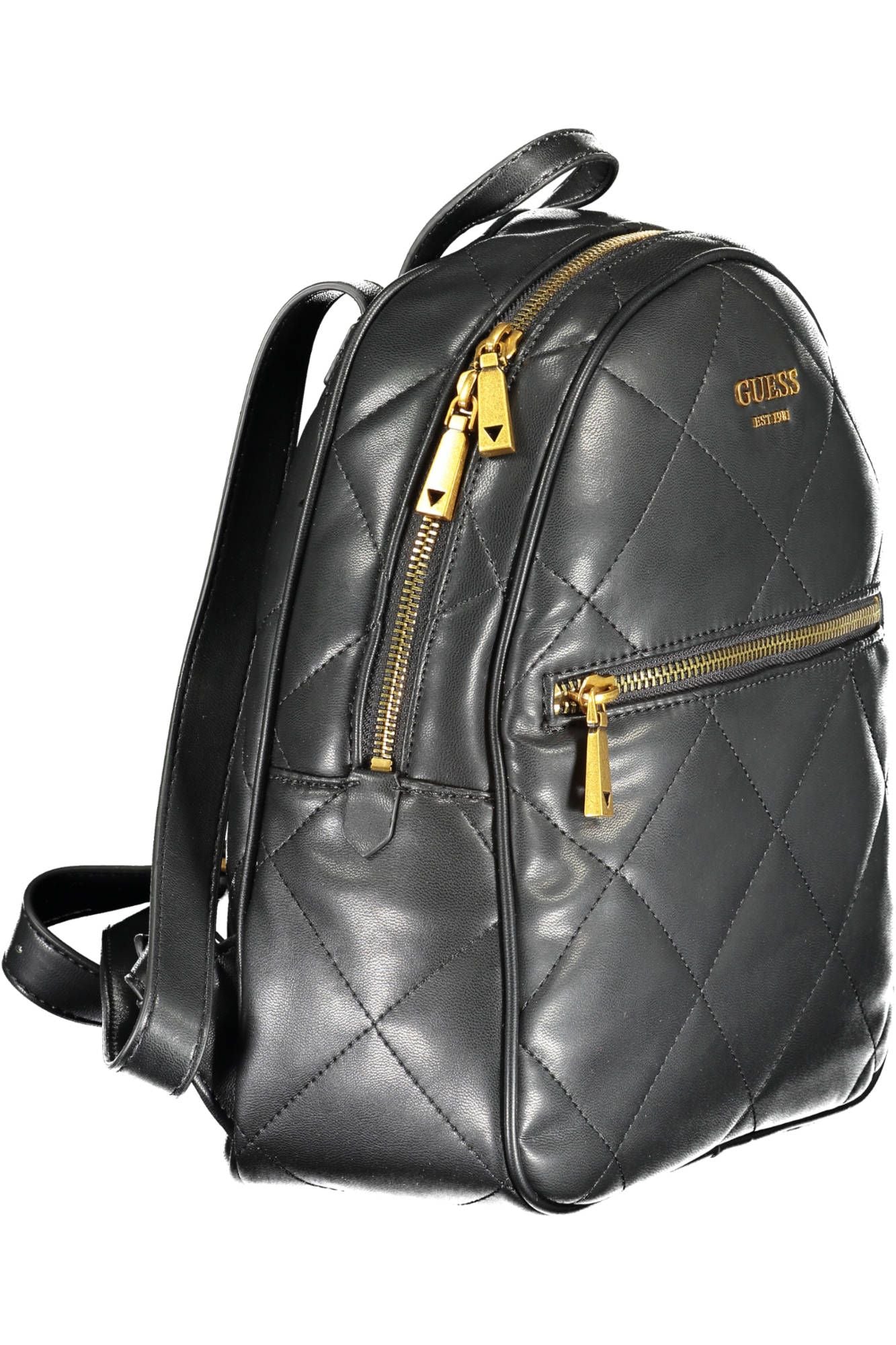 Guess Jeans Black Polyurethane Women Backpack