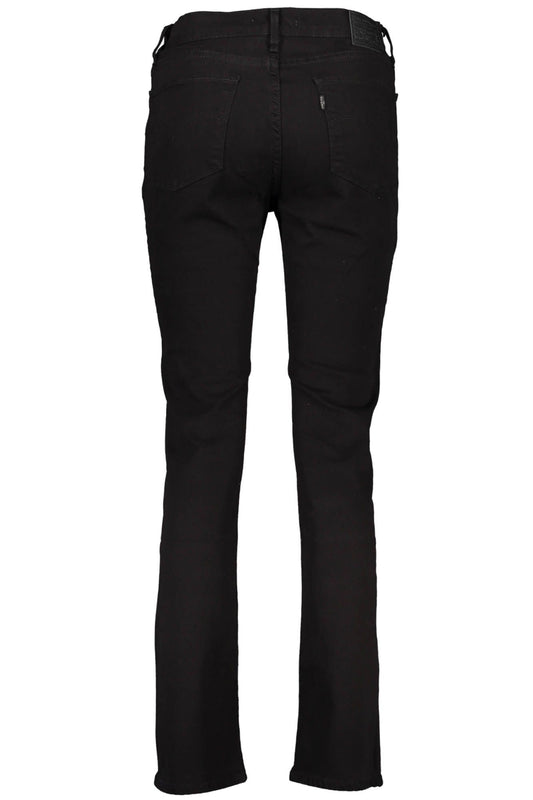 Levi's Black Cotton Women Jeans