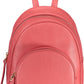 Coccinelle Pink Leather Women Backpack