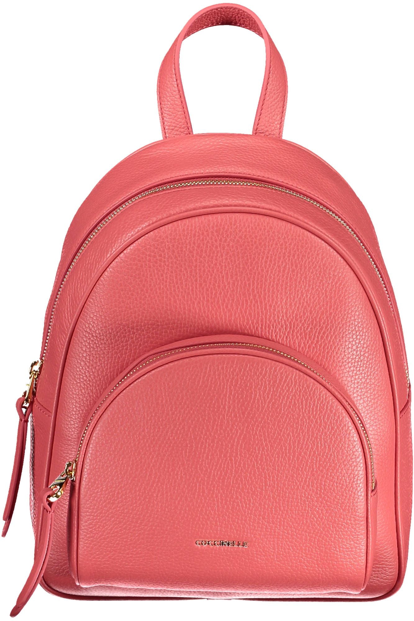 Coccinelle Pink Leather Women Backpack