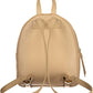 Coccinelle Beige Leather Women Backpack