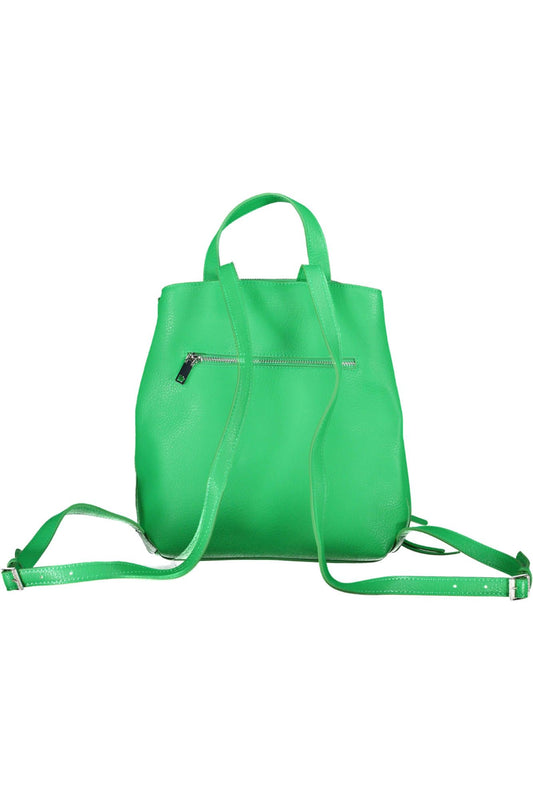 Desigual Green Polyurethane Women Backpack