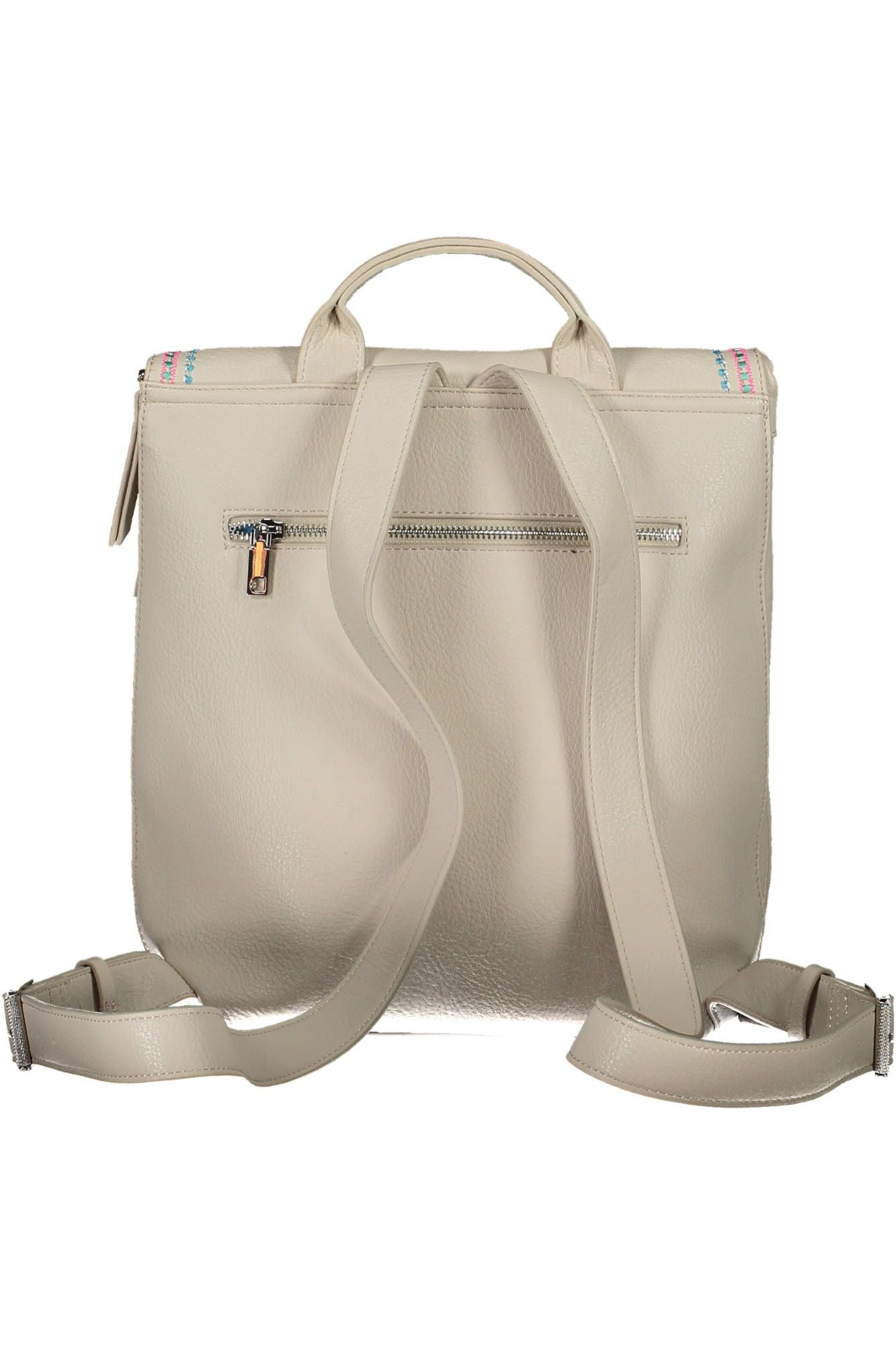 Desigual White Polyurethane Women Backpack