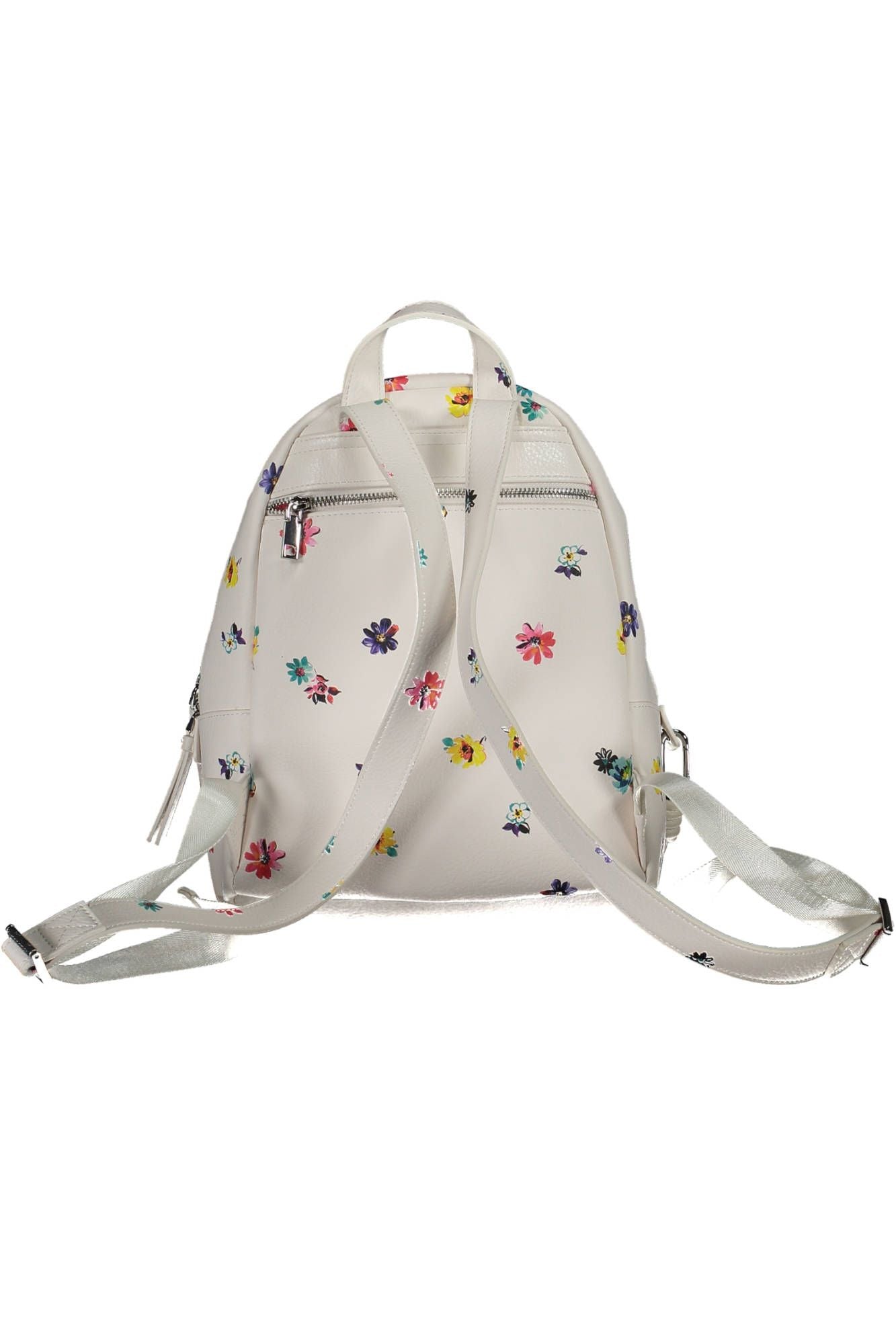 Desigual White Polyurethane Women Backpack