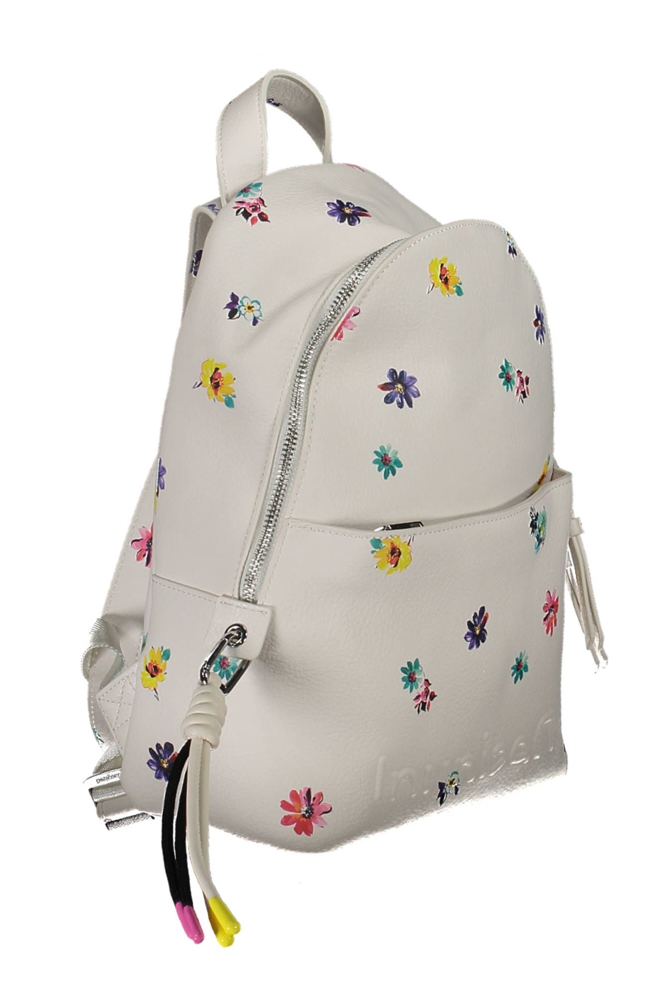 Desigual White Polyurethane Women Backpack