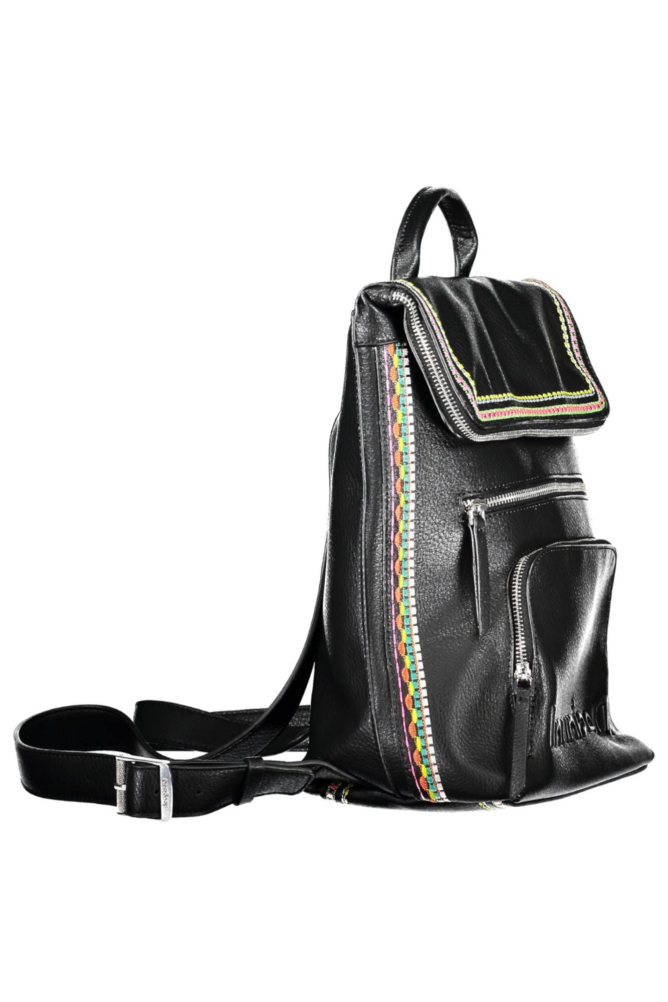 Desigual Black Polyurethane Women Backpack