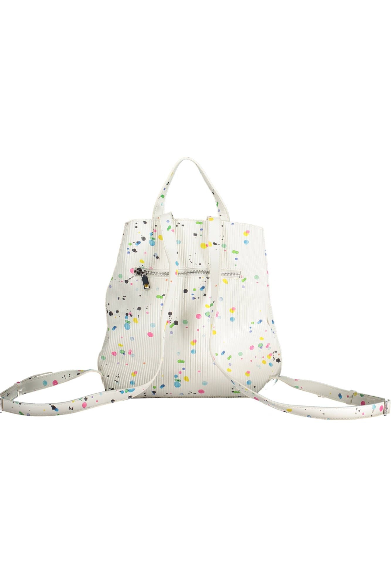 Desigual White Polyurethane Women Backpack