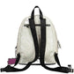 Desigual White Polyurethane Women Backpack