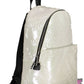 Desigual White Polyurethane Women Backpack