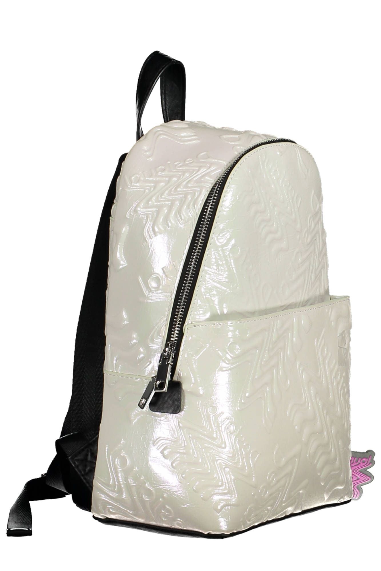 Desigual White Polyurethane Women Backpack