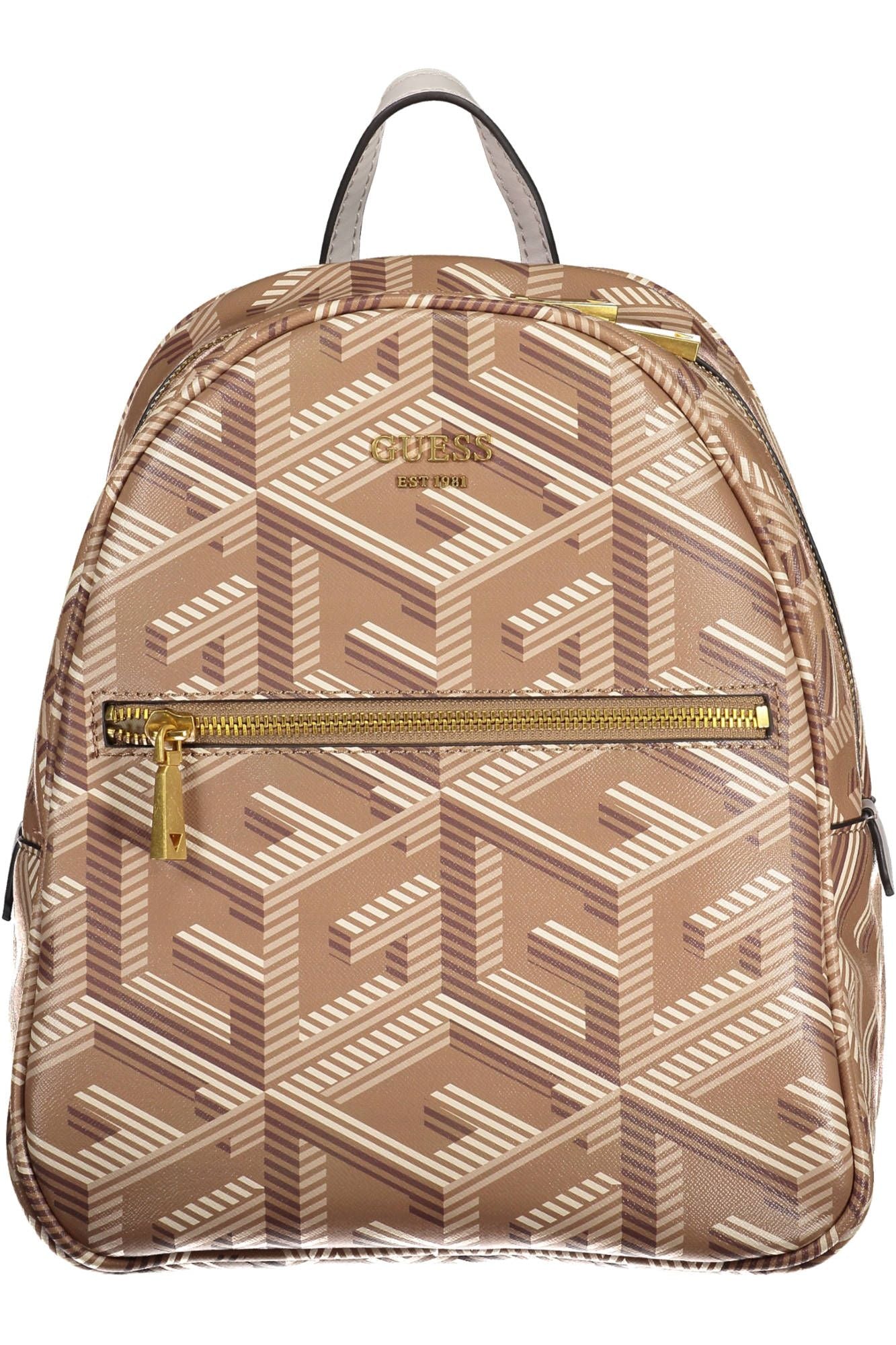 Guess Jeans Brown Polyurethane Women Backpack