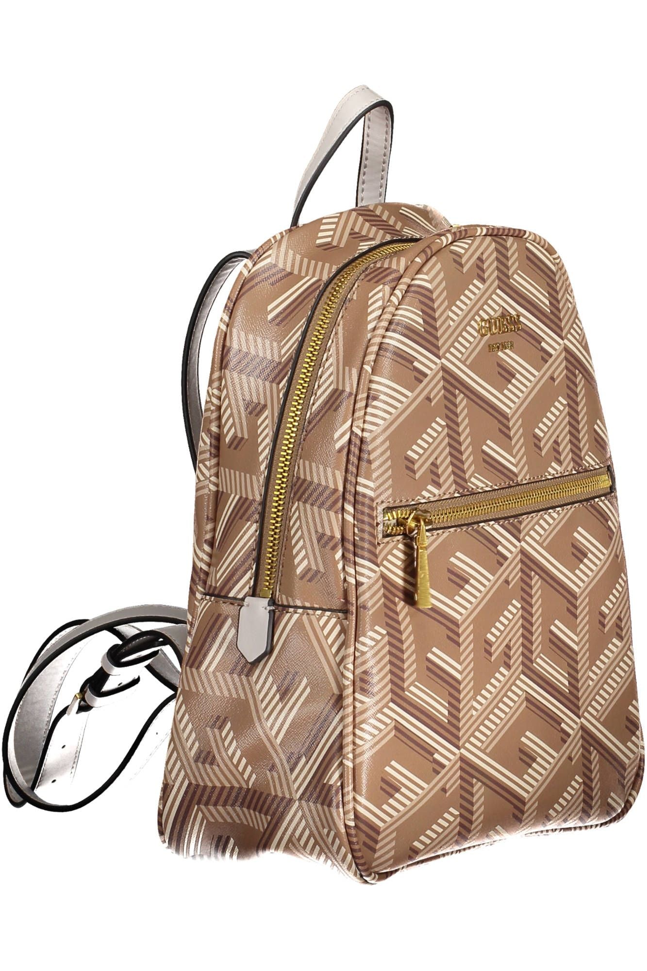 Guess Jeans Brown Polyurethane Women Backpack