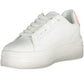 U.S. POLO ASSN. White Polyester Women Sneaker