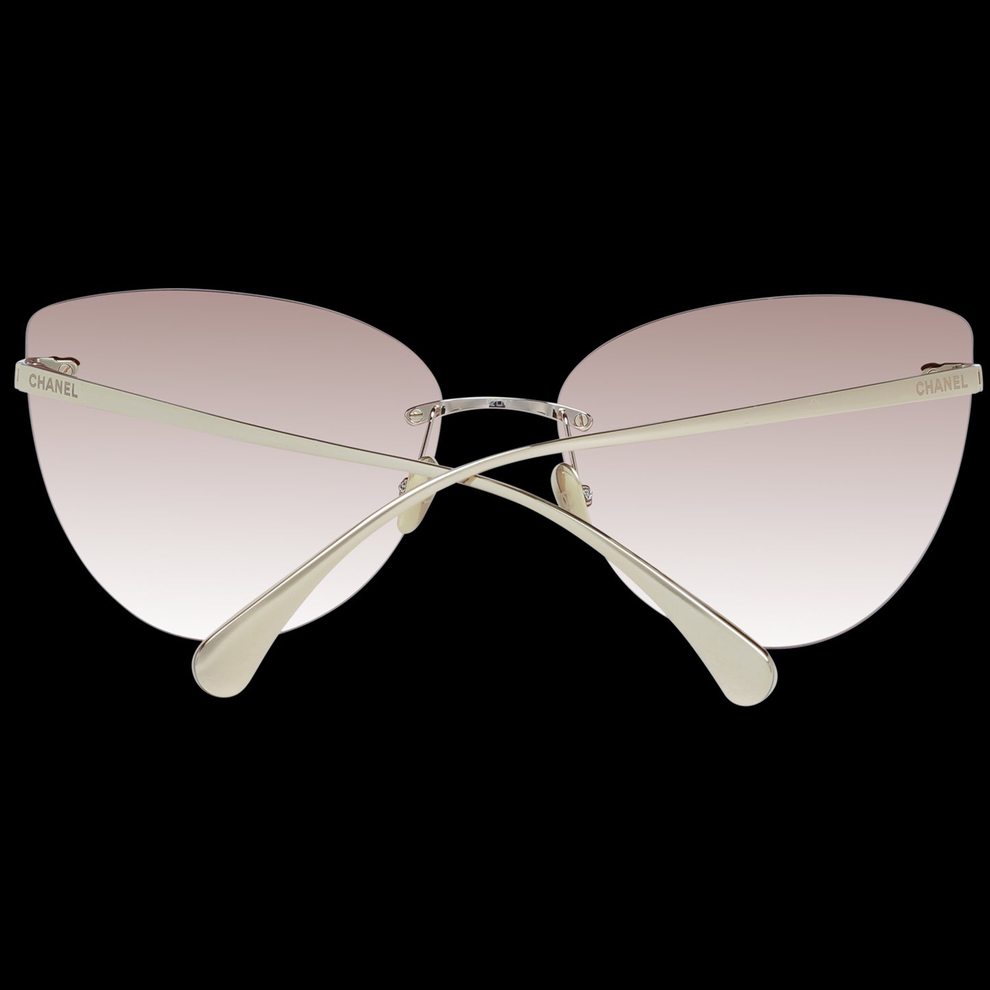 Chanel Gold Women Sunglasses