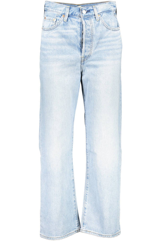 Levi's Light Blue Cotton Women Jeans