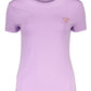 Guess Jeans Purple Cotton Women T-Shirt