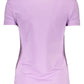 Guess Jeans Purple Cotton Women T-Shirt