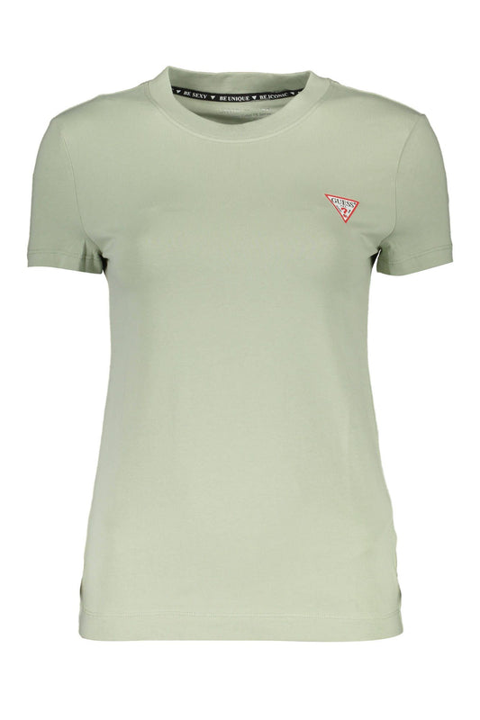 Guess Jeans Green Cotton Women T-Shirt