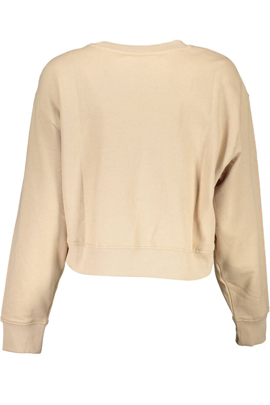 Guess Jeans Beige Cotton Women Sweater