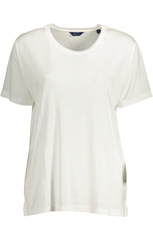 Gant White Lyocell Women Top