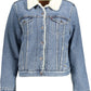 Levi's Light Blue Cotton Women Jacket