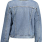 Levi's Light Blue Cotton Women Jacket