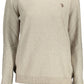 U.S. POLO ASSN. Beige Wool Women Sweater