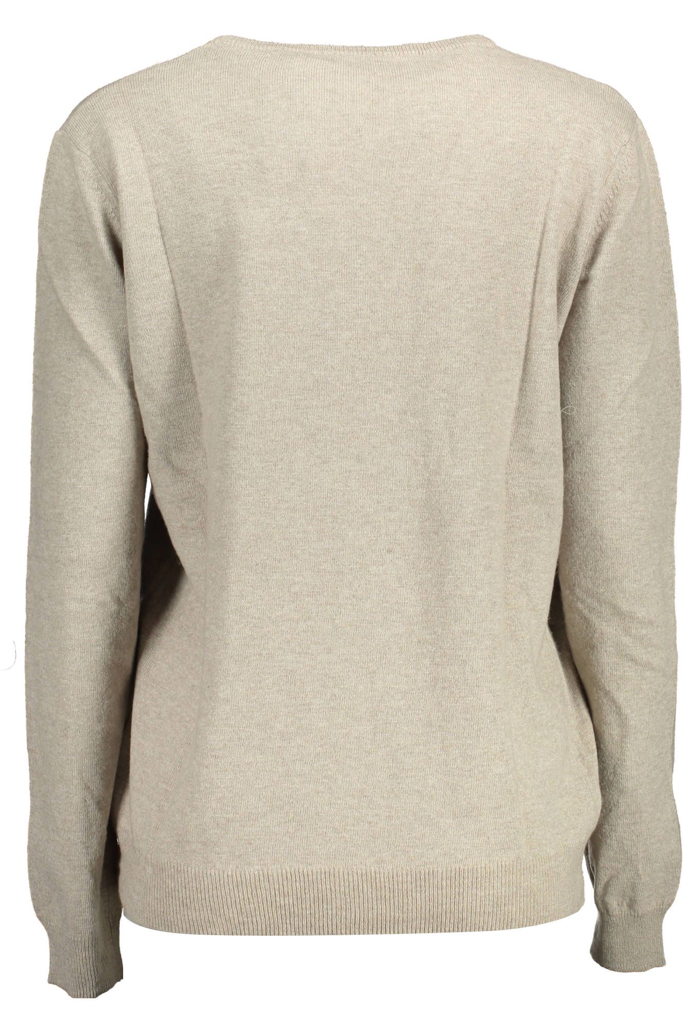 U.S. POLO ASSN. Beige Wool Women Sweater