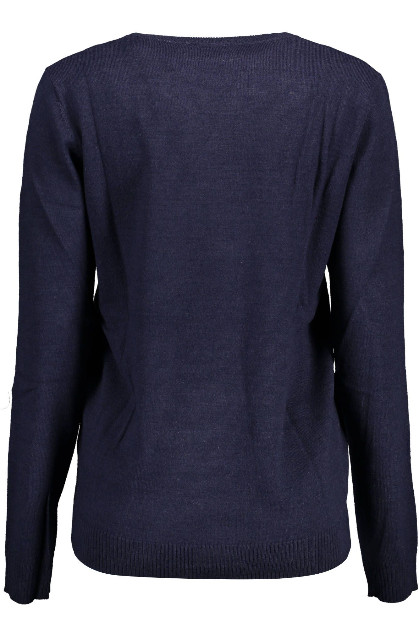 U.S. POLO ASSN. Blue Acrylic Women Sweater