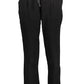 U.S. POLO ASSN. Black Cotton Women Trouser