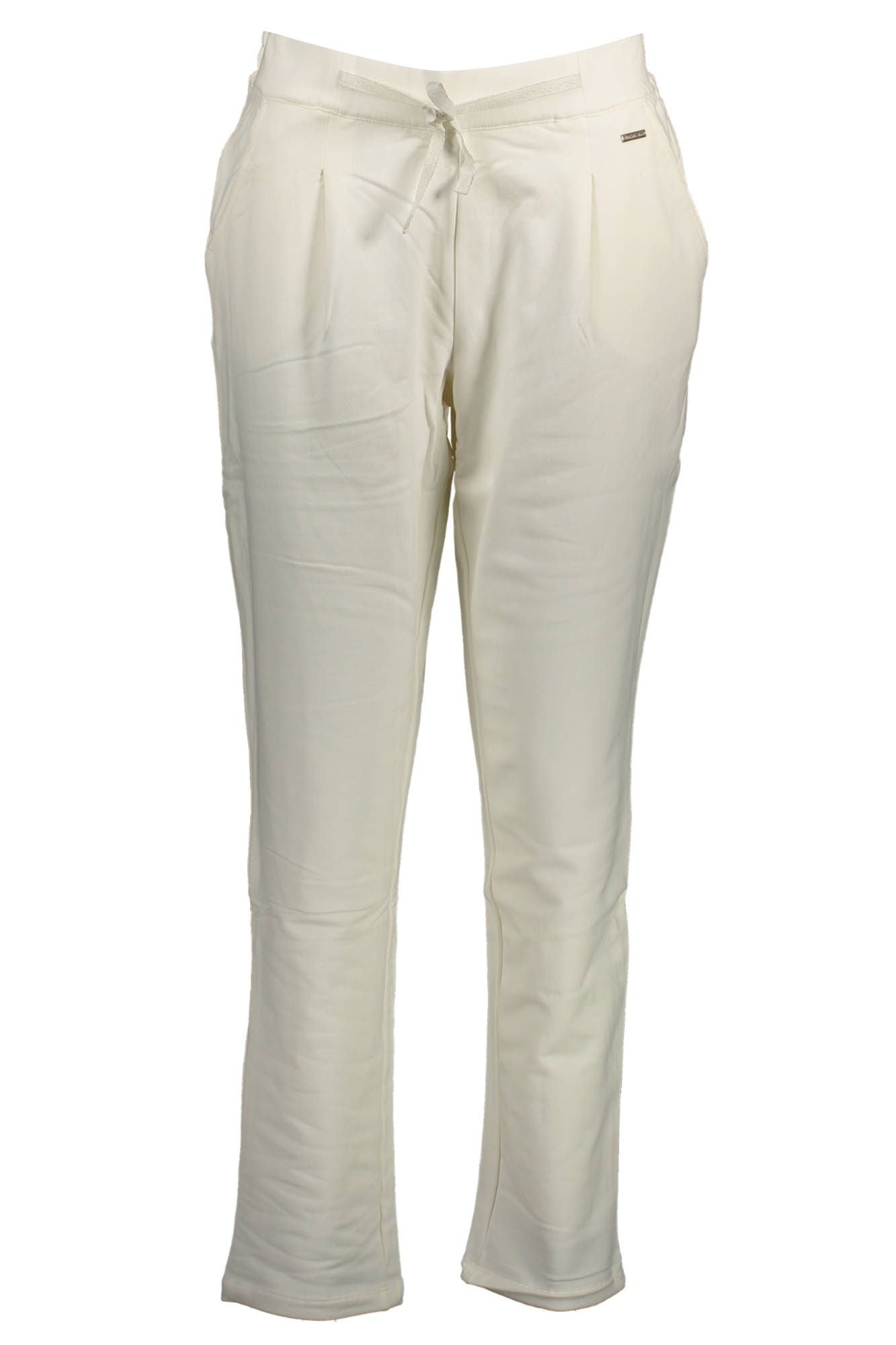 U.S. POLO ASSN. White Cotton Women Sports Trouser