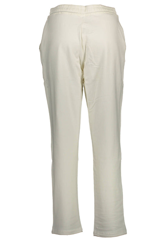 U.S. POLO ASSN. White Cotton Women Sports Trouser