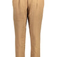 U.S. POLO ASSN. Brown Cotton Women Sports Trouser