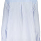 Desigual Light Blue Viscose Women Shirt