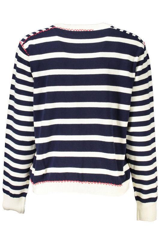 Desigual Blue Cotton Women Sweater