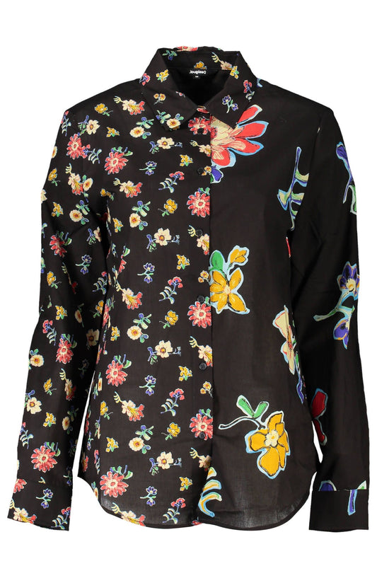 Desigual Black Cotton Women Shirt