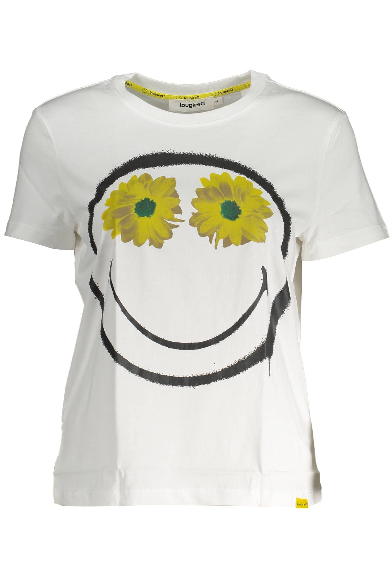 Desigual White Cotton Women Top