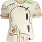 Desigual White Cotton Women T-Shirt