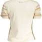 Desigual White Cotton Women T-Shirt