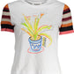 Desigual White Cotton Women T-Shirt