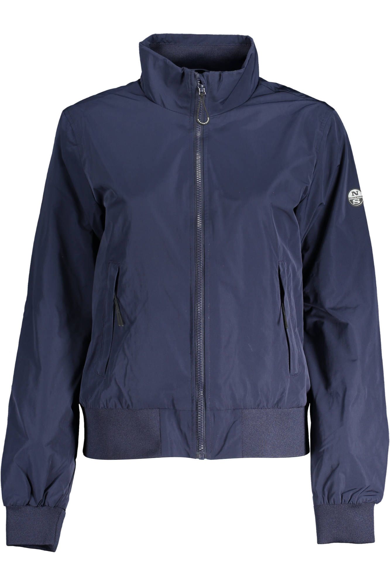 North Sails Blue Polyester Women Jacket