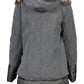 Yes Zee Gray Polyester Women Jacket