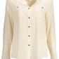 Kocca White Lyocell Women Shirt