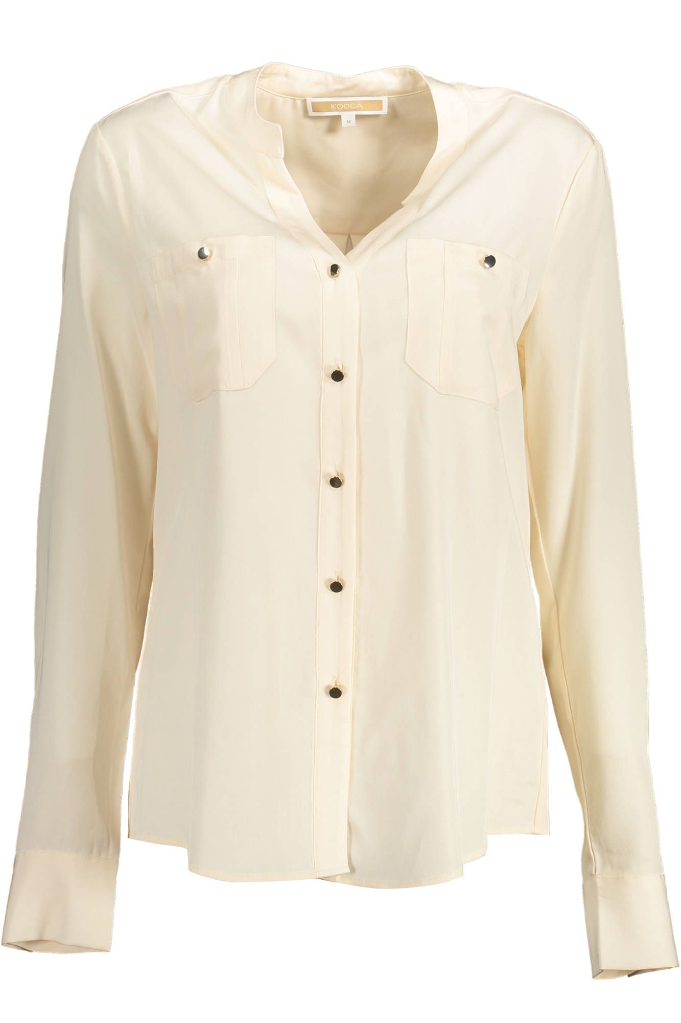 Kocca White Lyocell Women Shirt