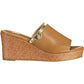 U.S. POLO ASSN. Brown Eco Suede Women Sandal