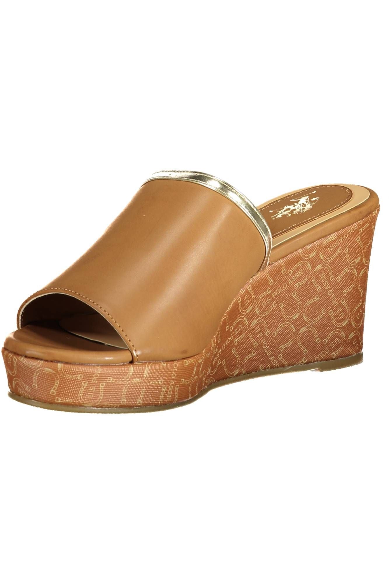 U.S. POLO ASSN. Brown Eco Suede Women Sandal